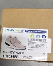 Gravity Defyer Women's GDEFY Mighty Walk Peach Athletic Shoes TB9024FPP 7M LOOK