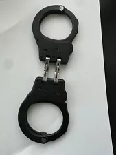 ASP Ultra Hinged Forged Aluminum Ultralite Police Handcuffs - Black.