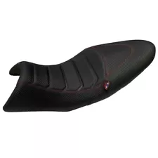 REPLACEMENT SEAT COMPLETE FOR KAWASAKI Z125 PRO 2017-PRESENT RED STITCHING