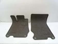 03 Mercedes R230 SL500 floor mats, all weather, rubber, gray, OEM (For: 2003 SL500)