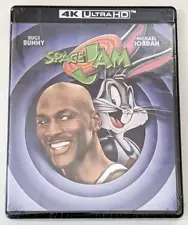 Space Jam (4K Ultra HD + Blu-ray, Michael Jordan) Factory Sealed