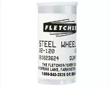 Fletcher-Terry 02-120 Steel Single Edge Glass Cutting Wheel 1/8 in. L 10 pc