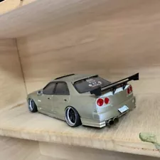 JDM Drift Car Legend NISSAN SKYLINE URAS ER34 Street Assembled Model Kit 1:24