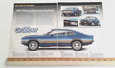 1971 - 1975 FORD MAVERICK GRABBER ORIGINAL 2009 ARTICLE