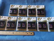 10 PAIRS OF - U.S. Army 508th INFANTRY Unit DI DUI Crest PINS - NEW