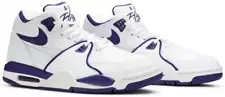 NEW Nike Air Flight 89 Court Purple White Violet Hornets LA Lakers DS W/Rec