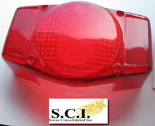 HONDA CB350 CB360 CJ360 CB400F CB450 CB500 CB500T CB550 CB750 TAIL LIGHT LENS (For: 1974 Honda CB360)