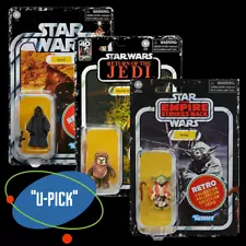 Star Wars Retro Collection ð¤ "U-Pick" Action Figures 1/18 Scale 3.75"