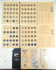 State Series Quarters, Volumes 1-2, 1999-2005, partially filled w/77 quarters