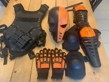 Deathstroke Mask Armor Costume Cosplay Dc