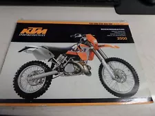 KTM Factory Multi Language Owner's Handbook 2000 125/200/250/300/380 SX,MXC,EXC