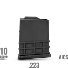 MDT Polymer AICS 10 RD Magazine Bolt Action Rifles .223 Rem Black - 102231-BLK