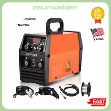 120Amp MIG Welder MMA / ARC Lift TIG Gasless Welding Machine 110V /220V