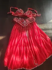 professional belly dance costume used women