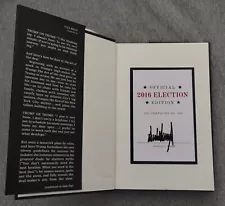 Trump The Art Of The Deal Official Signed 2016 Election Edition