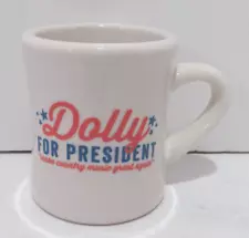 DOLLY Parton For President Restaurant Diner 10 Oz. Coffee Cup Mug