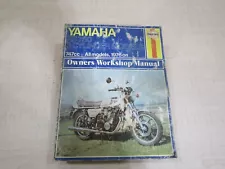 HAYNES OWNERS WORKSHOP MANUAL YAMAHA XS750 3 CYLINDER MODELS