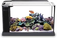 Saltwater Fish Tank Aquarium Kit Black 5gal