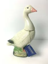 Vintage 1ST In Series James E Beam Creation Decanter Bottle - Snow Goose - 1979