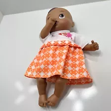 Baby Alive Luv N Snuggle Doll Thumb Sucker Brown Skin 2017 Pre-Owned 12’’ High