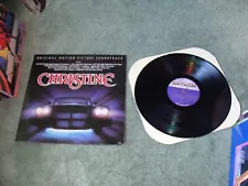 CHRISTINE MOVIE SOUNDTRACK RECORD VINYL LP ALBUM JOHN CARPENTER STEPHEN KING