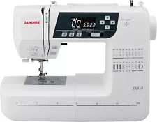 New ListingJANOME JN810 Computerized Sewing Machine w/Wide Table, Instructions, Multi