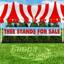 TREE STANDS FOR SALE Advertising Vinyl Banner Flag Sign LARGE SIZE HOLIDAYS