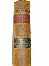 ANTIQUE LAW BOOK THE LAW OF INSURANCE 1900- VOL I 4TH ED BY JOHN W MAY 33024