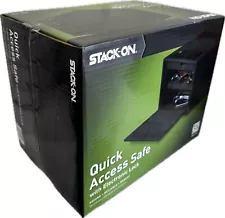 Stack-On Quick Access Safe w/ Electronic Lock Black Steel QAS-1512 (New in Box)