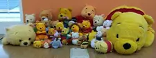 Disney Plush Mascot Movie character lot sale set Winnie The Pooh Piglet Tigger