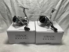 2 Shimano Stradic FL 1000 Spinning Reels