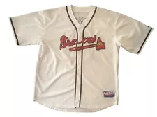 Atlanta Braves Majestic Authentic Jersey Chipper Jones #10 Size 56 Cool Base