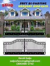 Bi-Dual Beautiful Entrance Gates for Sale! Different sizes and designs available