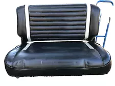 Jeep CJ7 REAR SEAT 76-86 OEM / FACTORY BLACK LAREDO FOLD & TUMBLE CLEAN