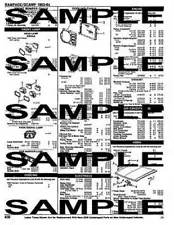 Collision part numbers for 1978-81 Dodge Ramcharger Plymouth Trail Duster reprin