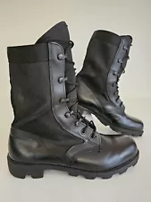 Wellco Peruana Black Jungle Boots Spike Protective Men's Boots Size UK 8.5 W