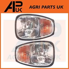 PAIR RH Front Headlights Headlamps Head Light Lamp Units for JCB Fastrac Tractor