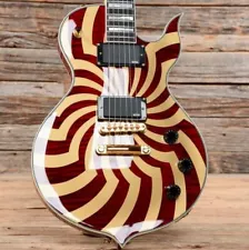 COA Wylde Audio / Zakk Wylde /Odin Grail Buzzsaw Crimson Gold