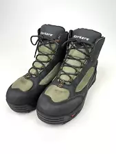 KORKERS Men's Greenback Dried Herb Wading Boots w/ Felt Sole (FB4810) Size 11