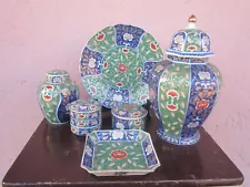 Vintage porcelain Imani ware Japanese decorative set for sale by owner!!!