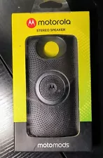 Motorola Stereo Speaker W/ Kickstand MotoMods For Moto Z Phones New MD100SP