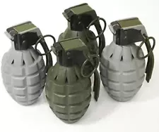 Toy Pineapple Hand Grenades with Sound Effects - 4 Pack