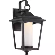 NUVO ESSEX 1 LIGHT OUTDOOR LANTERN - LARGE