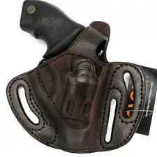 PREMIUM SERIES Right Hand Brown Thumb Break Belt Holster for COLT COBRA 38 2"