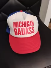 Kid Rock Michigan Badass Trucker Concert Hat