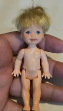 Vintage 1994 Mattel Tommy Toddler Barbie Doll Bangs Nude 4 Ooak VGUC C349G