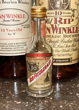 1970 *STITZEL-WELLER* OLD FITZGERALD PRIME Kentucky Bourbon Whiskey Mini Bottle!