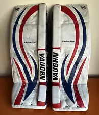 Vaughn Velocity V5 7490 Hockey Goalie Leg Pads - Size: 32+1.5”