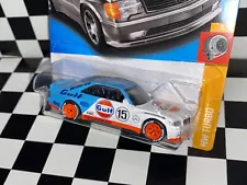 Hot Wheels 1989 Mercedes-Benz 560 SEC AMG "GULF RACING" REAL RIDERS custom