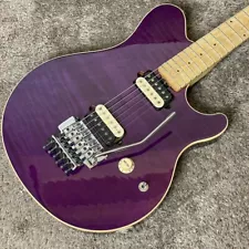 MUSIC MAN AXIS USA TRANS PURPLE FLAME MAPLE 72486